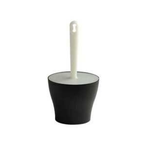 United Pets Linda Cat Litter Shovel with Holder, Black