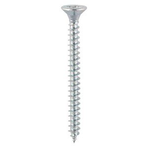 TIMCO Solo Chipboard & Woodscrews - PZ - Double Countersunk 3.0 x 25 - Zinc - Box of 200