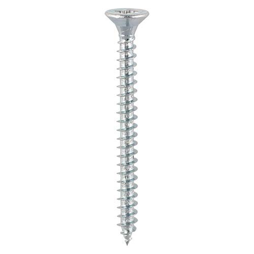 TIMCO Solo Chipboard & Woodscrews - PZ - Double Countersunk 3.0 x 25 - Zinc - Box of 200