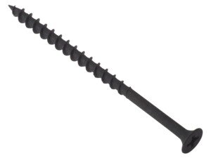 ForgeFix Drywall Screws Coarse Thread | 4.2 x 65mm | Black Phosphate | Box 100