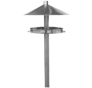 Habau 1772 Stainless Steel Metal Feeder with Stand