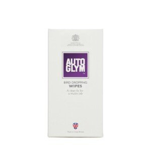Autoglym Bird Dropping Wipes, x10 - Exterior Car Cleaning Wipes Offer A Quick, Clean Fix For A Mucky Job