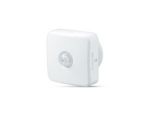 4lite Smart PIR Motion Sensor (White) Battery Operated IP20 Rated Motion Detector Compatible with WiZ with a 3m Sensor Range - 4l1/8036-4Yr Guarantee
