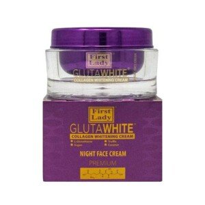 First Lady Collagen Night Brightening Face Cream 100ml - with L- Glutathione, Truffle, Argan & Coconut dark spot, hyper pigmentation