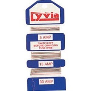 lyvia Fusewire 5A 15A & 30A For Re Wireable Fuses / Fuse Wire quality electrical