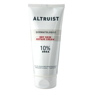 ALTRUIST. Dermatologist Dry Skin Repair Cream 10% Urea – Medical grade moisturiser with Glycerin and Urea by Dr Andrew Birnie, suitable for sensitive skin – 200 ml