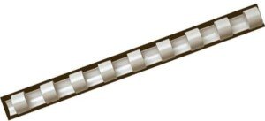 Fellowes A4 16mm Plastic Binding Combs for Comb Binding Machine Binds 101 to 120 Pages - White, Pack of 25