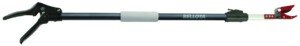 Bellota Long Reach Pruner, Modern Style, Bypass Blade Type, Alloy Steel, Round Point, Multicolor