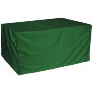Bosmere Protector 6000 | Rectangular Garden Table Cover | L 130cm W 79cm H 71cm | 100% Waterproof, UV Protected, Heavy Duty 600D | 6 Year Guarantee | C550, Green