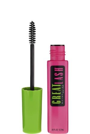 Maybelline Great Lash Volumising And Thickening Mascara, Blackest Black