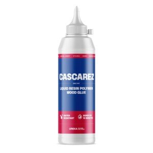 Cascamite Cascarez Wood Adhesive Glue Fast Grab Liquid Resin Polymer, Water Resistant, Strong Bond, Used for General Woodworking Applications - 125ml