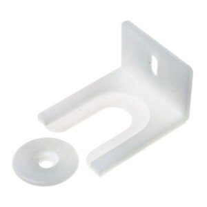 Paxanpax PRF222 Universal Integrated Fridge Freezer Decor Door Mounting & Installation Plastic Bracket Support