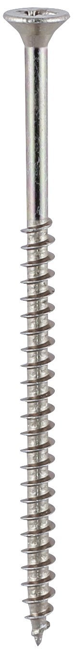 TIMCO Solo Chipboard & Woodscrews - PZ - Double Countersunk 4.5 x 40 - Zinc - Box of 200