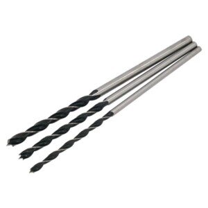 Neilsen CT2475 3pc Wood Drill Set 6mm 8mm 10mm x 300mm Wood Drilling Drill Bit Set