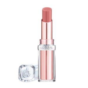 L'Oreal Paris Lipstick, Balm-In-Lipstick, Lip & Cheek Tint, Hydrating & Smooth, Natural-Looking Shiny Finish, Glow Paradise, 112 Pastel Exaltation