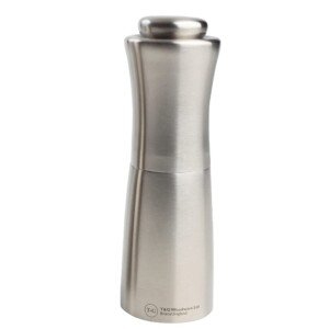 T&G CrushGrind Apollo Stainless Steel Salt Mill, 15 cm 11716