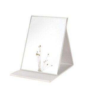 Zcooooool Super HD Large Portable Makeup Mirror Multi Stand Angle Handfree/Portable/Table Folding Mirror 10 x 7 Inches