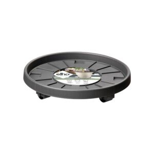 elho Universal Planttaxi 30 - Saucer for Indoor, Outdoor & Accessoiries - Ø 28.5 x H 6.5 cm - Black/Anthracite