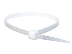 ForgeFix Cable Ties | 2.5 x 100mm | Natural | Bag 100