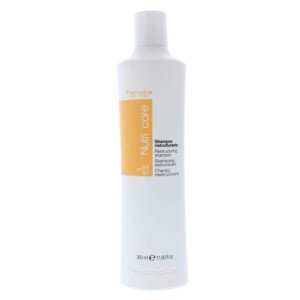 Fanola Restructuring Shampoo, Hydration and Nourishment to Dry, Stressed and Damaged Hair, Enriched Formula with Milk Proteins, 350