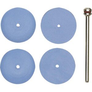 Proxxon 28294 7/8-Inch Silicone Polishing Wheels, 10-Piece