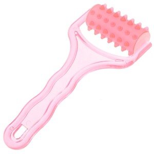 Artibetter Roller Massager for Back Neck and Body - Ergonomic Plastic Massage Roller Stick with Spiky for Muscle Relief and Skin Firming - Manual Handheld Acupressure Tool