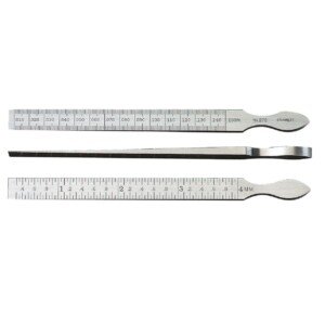 Starrett 270 7/16-Inch By 6-1/4-Inch Taper Gage Inch And Millimetre Graduation