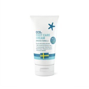 CCS Professional Foot Care Cream 60 ml - Moisturise and Protect Dry and Callused Feet, Contains 10% Urea and Eucalyptus Oil, Clinically Tested, Suitable for Diabetics