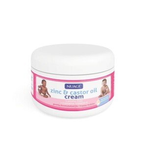 Cotton Tree Zinc And Castor Oil Cream For Nappy Rash, White