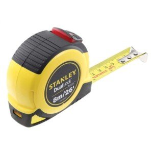 Stanley STHT36807-0 Dual Lock Tylon Pocket Tape 8m/26ft (Width 25mm), Others
