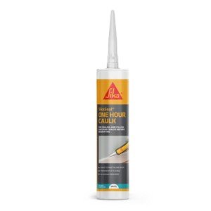 SikaSeal One Hour Caulk (Previously Everflex 125), White, 380 ml