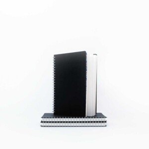 Seawhite Black Euro Spiral Hardback Sketchbook 160gsm Portrait A4-210x297mm
