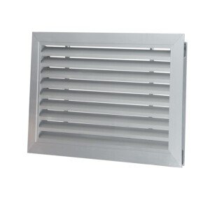 bimiti Door Air Vent Grille 500 x 300mm Door Vent Two Sided Ventilation Cover, Aluminum Wall Vent Door Ventilation Grille Air Vent Covers for Bathroom Side Wall