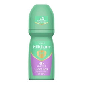 Mitchum Women 48HR Protection Roll-On Deodorant & Anti-Perspirant, Shower Fresh, 100 ml