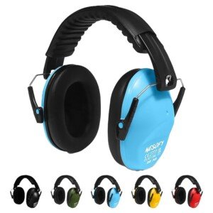 Ear Defenders Children 26db | Protection & Noise Cancelling Kids Ear Defender Age 3 to16 Year | Foldable & Adjustable Headphones Autism for Baby