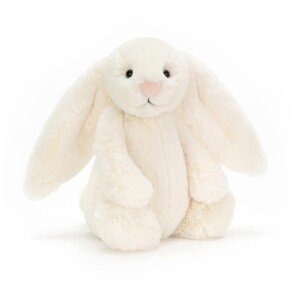 NewBorn Bashful Bunny - Cream - Medium Size - by Jellycat,White