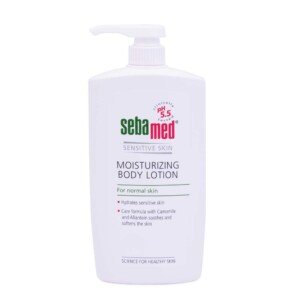 Sebamed Sensitive Moisturising Body Lotion | Hydrates, Soothes, and Softens Sensitive Skin | Non Greasy |750ml