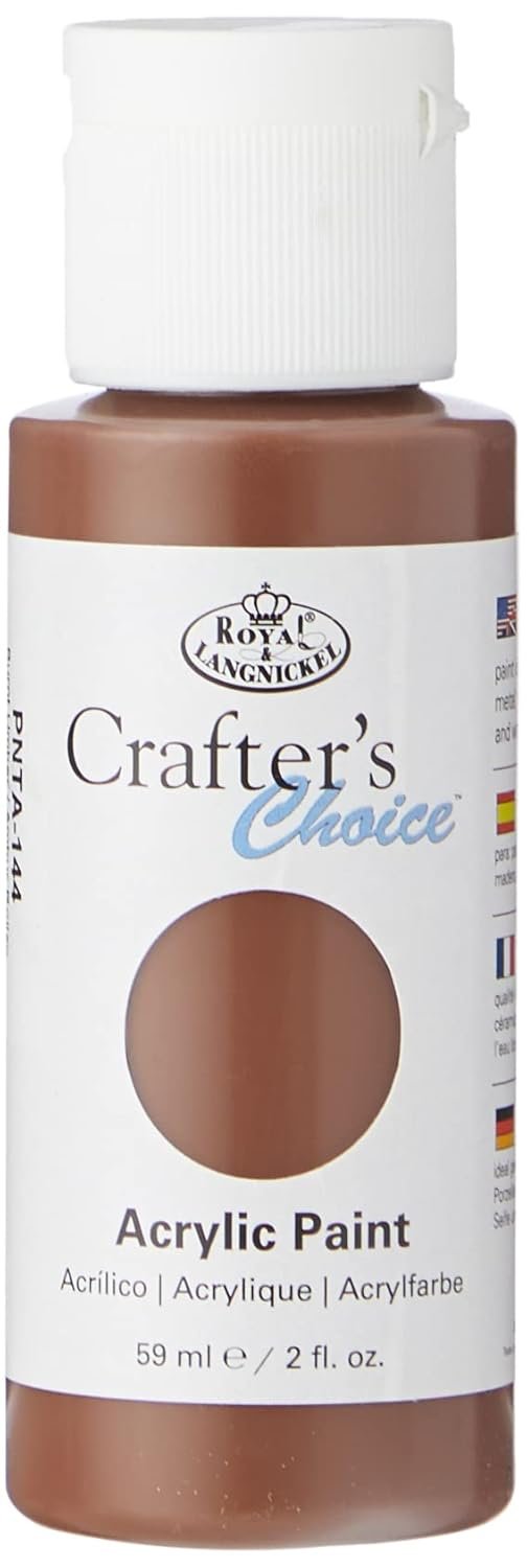 Royal & Langnickel Burnt Umber Acrylic Paint - 59ml