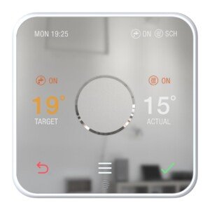 Hive Thermostat for Heating and Hot Water Control (Conventional Boiler) without Hive Hub, White
