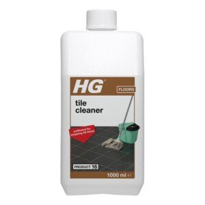 HG Tile Cleaner, Product 16, Highly Concentrated Formula for Ceramic and Natural Stone Floors, Mop or Polish for Effective Dirt Removal – 1L (184100106)
