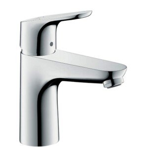 hansgrohe Focus Single lever basin tap 100 without waste, chrome 31517000
