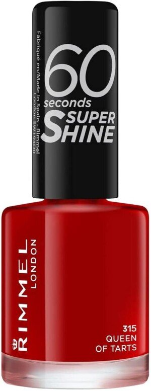 Rimmel 60 Seconds Super Shine Nail Polish - 8 ml, Queen of Tarts