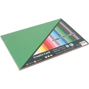 Colortime 30-Piece Creativ Craft Card, Assorted Colors