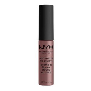 NYX Professional Makeup Soft Matte Lip Cream, Creamy and Matte Finish, Highly Pigmented Colour, Long Lasting, Vegan Formula, Shade: Toulouse