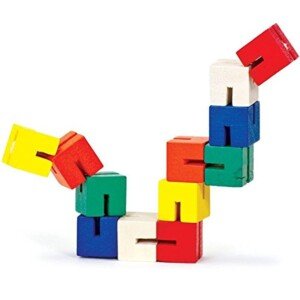 Tobar 08526 Plastic Twist and Lock Blocks, Various, Multiple Colours