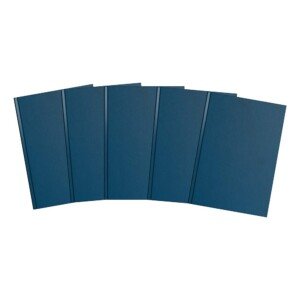 Summit A4 Hardback Casebound Notebook, 192 Ruled Pages, Durable Hard Cover, Professional Case‑Binding, Secure & Long‑Lasting Design,pack of 5