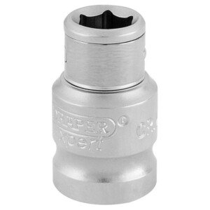 Draper 16809 Hex Bit Holding Socket, 4.5cm x 1.7cm x 9.4cm, Blue