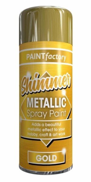 Paint Factory 7136 Paint Spray, Gold, 200 ml (Pack of 1)