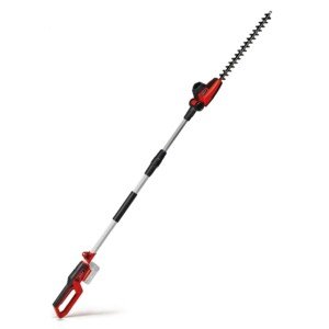 Einhell Cordless Hedge Trimmer 18V Power X-Change, Telescopic High Reach with Rotating Main Grip 7 Position Tilt, Motor Head, Without Battery GC-HH 18/45 Li T-Sol
