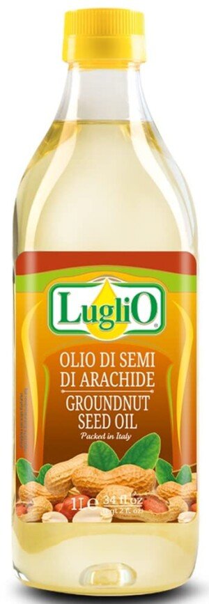 Olio Luglio - Peanut Oil (1 Litre)   Groundnut Seed Oil   Cooking Oil For Nutritious & Healthy Diet